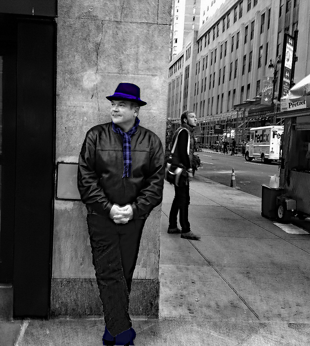 Monty Martin at 33rd st Monty Martin in Manhattan 2012